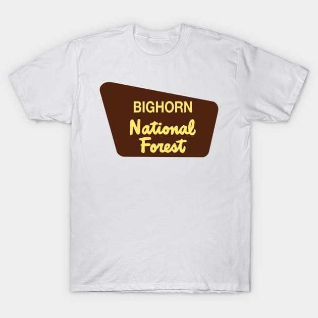 Bighorn National Forest T-Shirt by nylebuss